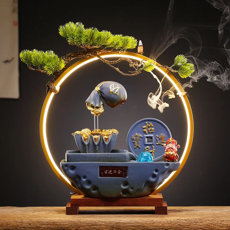 

Chinese Ramadan Incense Burner Holder Ecoflow Smoking Sticks Incense Burner Agarwood Quemador De Incienso Living Room Decoration