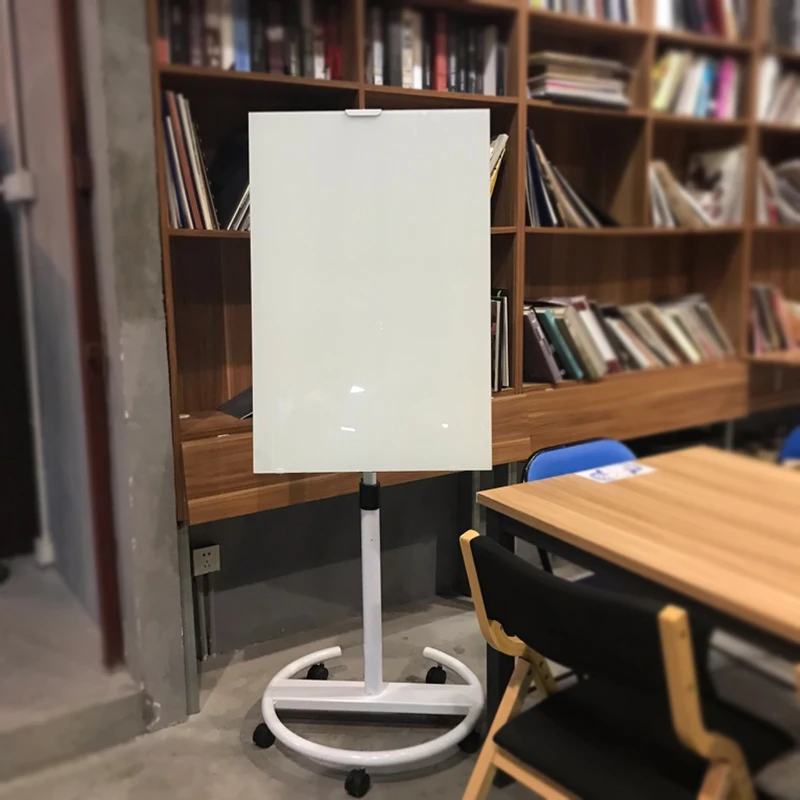 

Strong Magnetic Tempered Glass Whiteboard Bracket Mobile Writable Office Blackboard Home Teaching Training Children's Graffiti