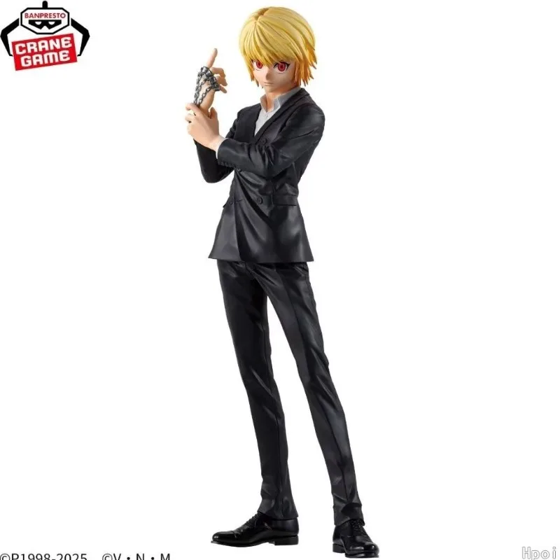 Фото В наличии Bandai Banpresto Grandista Anime HUNTER x HUNTER: Оригинальные коллекционные фигурки Курапики, игрушки-модели, подарки TT №5