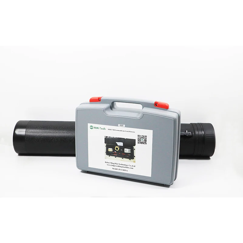 Фото MMT-7DJ Инструмент для тестирования детектора утечек для геомембраны PP PE ПВХ Лайнер для пруда Тестер утечек HDPE LDPE Детектор утечек геомембраны №3