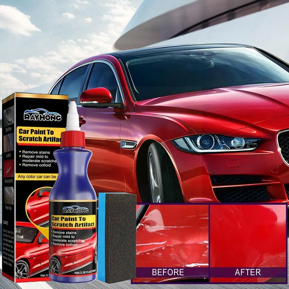 

100ML Car Paint Care Agent Automobile Maintenance Wax Repair Car Accessories Polishing Restorative Agents Remover Scratch Q7Y7
