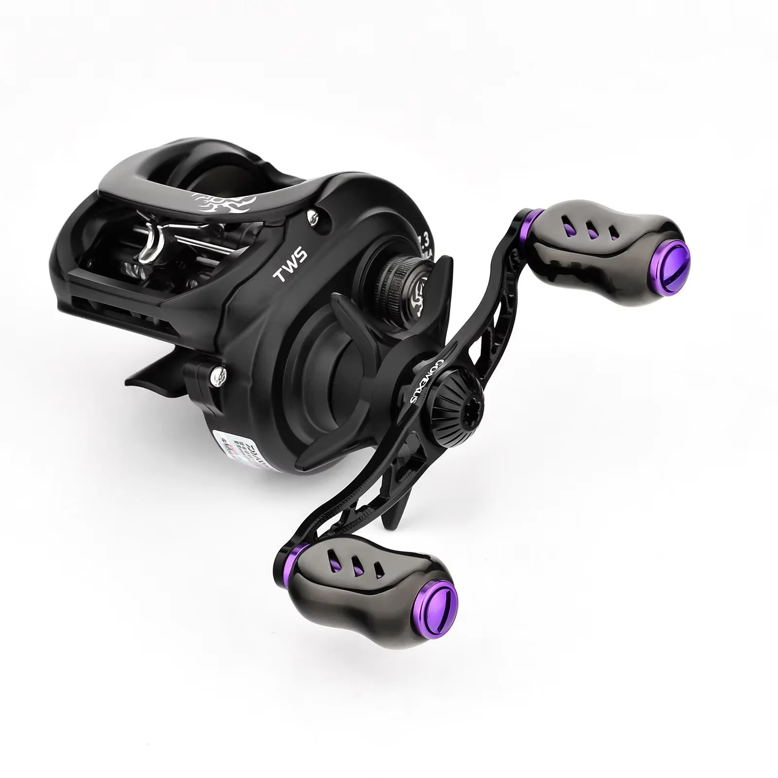 Фото Рукоятка для катушек Gomexus Baitcasting Reel, 90 мм, с титановой ручкой 22 мм, для Shimano Curado, Aldebara, Metanium, Daiwa Steez, Tatula, Abu Revo №5