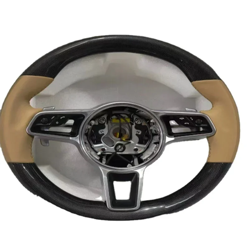 Руль из углеродного волокна на заказ для porsche lenkrad cayenne panamera 911 997 985 981 mk2 boxster cayman 987