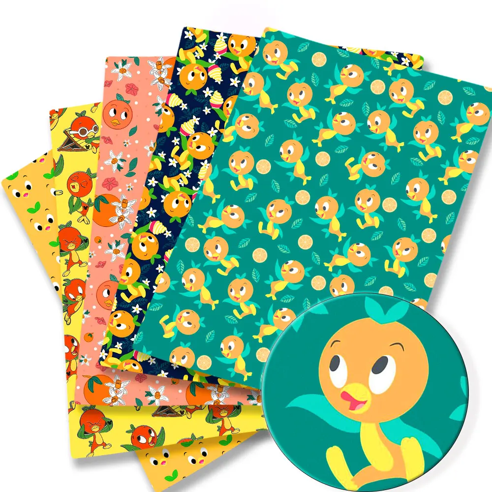 

Disney Cartoon Fabric Hot DIY Handmade Sewing Patchwork Quilting Baby Dress Home Sheet Printed Fabric Fabric Sewing Kids Fabric