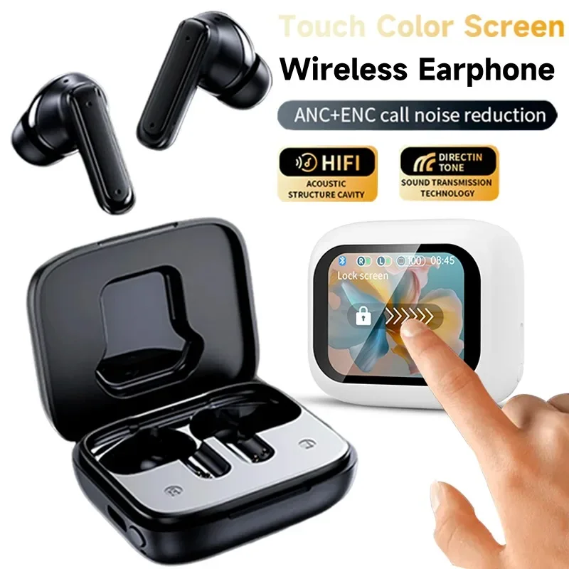 Беспроводные наушники-вкладыши Bluetooth 5 4 с сенсорным экраном и активным
