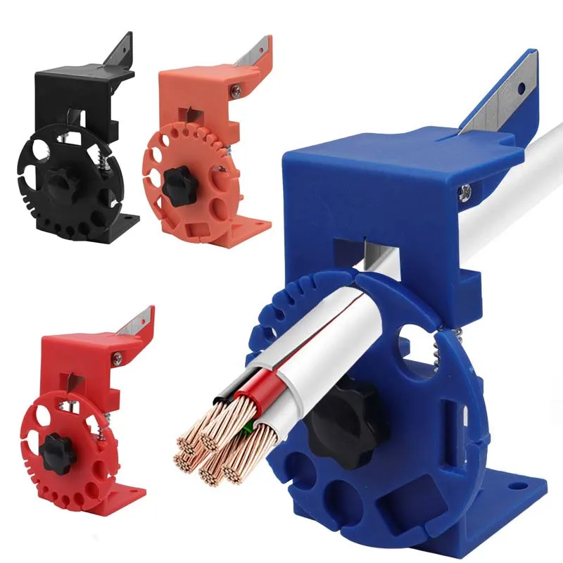 

Universal Handheld Quick Stripper Electric Wire Demolisher Portable Stripper Multi-Tool Wire Cable Cutter Free 2 Blade