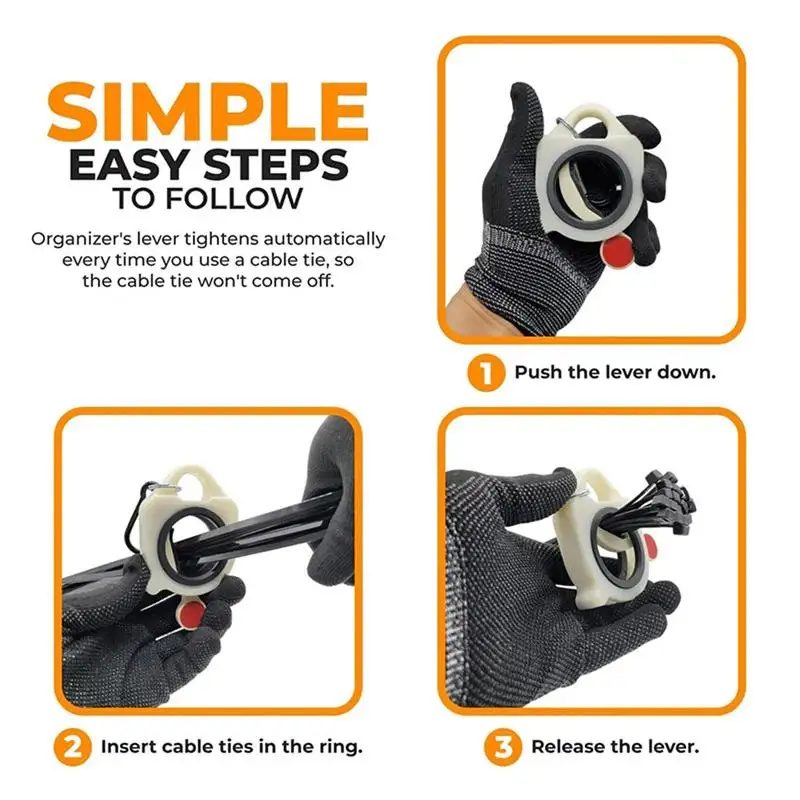 Органайзер для галстуков на молнии Автоматический держатель Многоразовые и