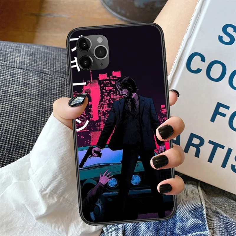 Чехол для телефона с экшн-фильмом Джон фитиль IPhone 12 Pro X XS Max XR 7 8 Plus Mini 11 SE 2020 |