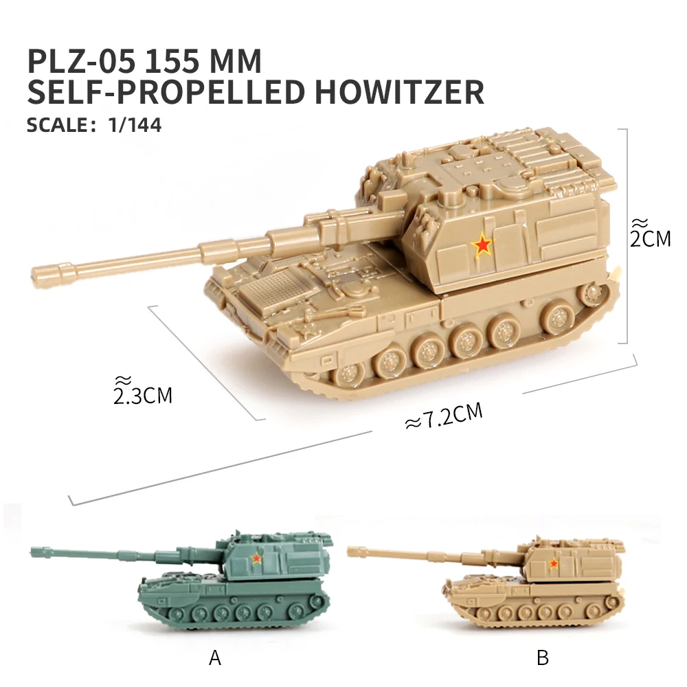 ViiKONDO 16 шт. игрушечный танк игровой набор масштаб 1/144 китайская противотанковая