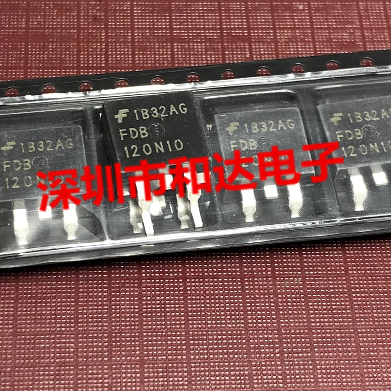 

(5 шт./партия) FDB120N10 TO-263 100V 120A