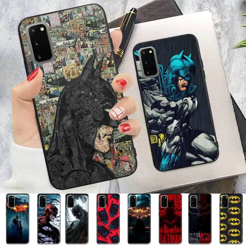 

Bandai Batman Phone Case for Samsung S10 21 20 9 8 plus lite S20 UlTRA 7edge