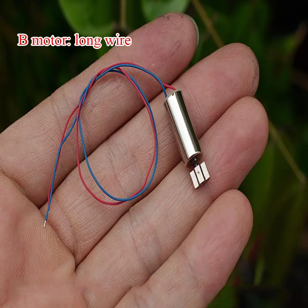 Микровибрационный двигатель постоянного тока, косметический инструмент, вибратор без сердечника, 7x16 мм, 3-3,7 В постоянного тока, детские электрические зубные щетки, двигатели и детали