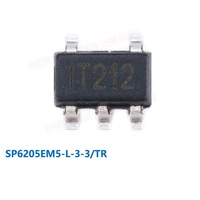 1pcs sp6205em5 l 3 3tr sot 23 5 smd low dropout linear regulator ldo for electronic adapters