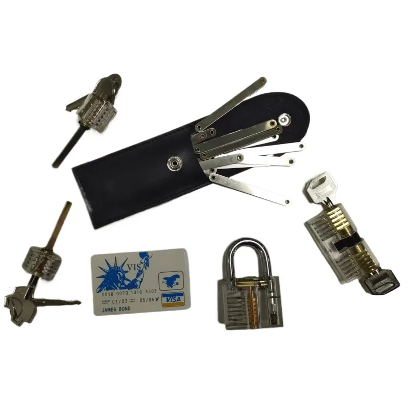 Набор отмычек для сломанного ключа автоматические слесарные инструменты