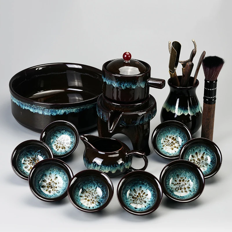 

Чайный набор с ситечком, китайская кружка, набор для чайной церемонии, фарфоровый сервис, набор для чайника кунг-фу, набор xicдеров, посуда для напитков AB50TS