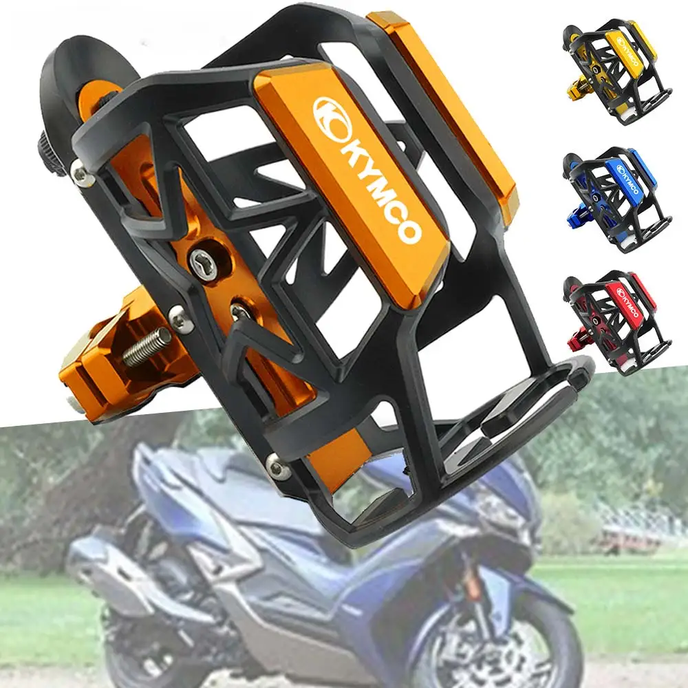 

Motorcycle Beverage Water Bottle Drink Cup Holder Mount for KYMCO Drink Objects Items Holders Alloy Supplies Equipments Parts