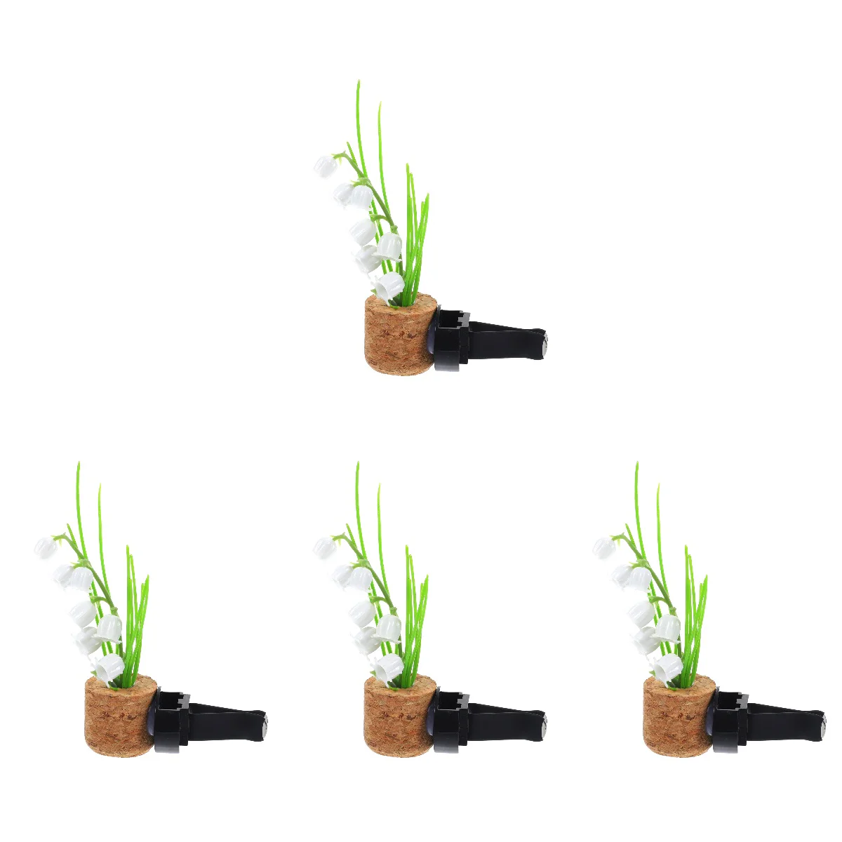

4pcs Car Vent Diffuser Clips Air Outlet Freshener Pot Aroma Clip Creative Vent Clip for Vehicle