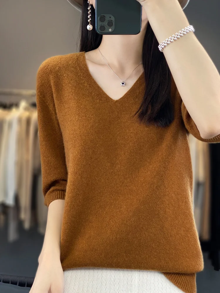 Рисунок 3 - Женский трикотажный свитер из мериносовой шерсти