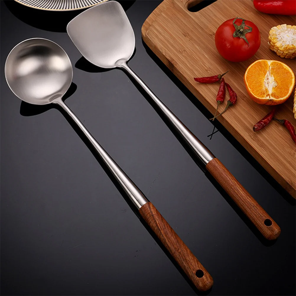 

Porridge Spoon Long Handle Soup Spoon Practical Cooking Spoon Kitchen Supply
