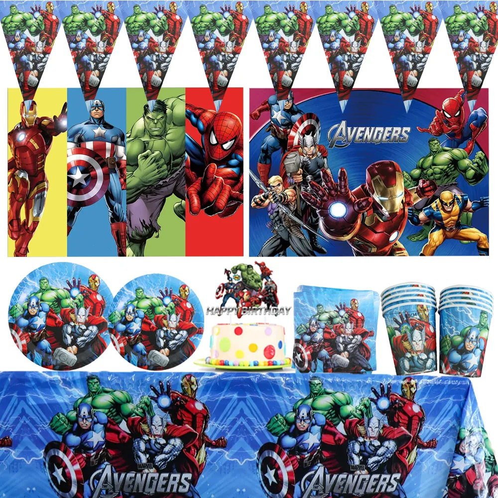 Фотофон с изображением супергероя для мальчиков и девочек