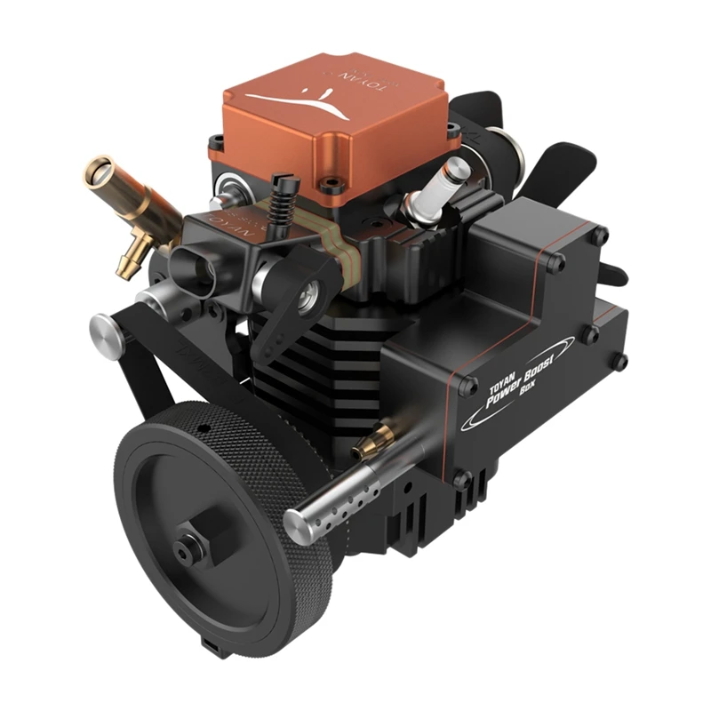 

TOYAN Single Cylinder Four Stroke Model Engine For 1:10 1:12 1:14 RC Car Boat Airplane Mini Desktop Engine FS-S100GA