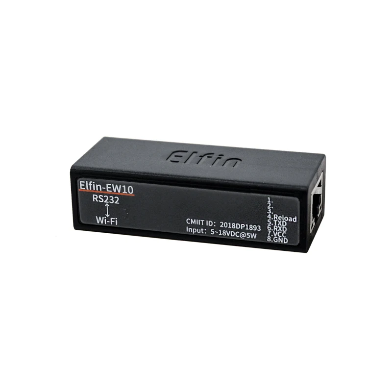 Самые маленькие беспроводные сетевые устройства Elfin-EW10 Modbus TPC IP Функция RJ45 RS232 для