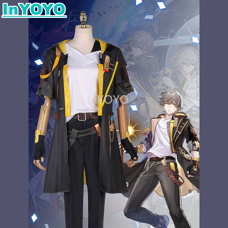 Костюм InYOYO Trailblazer Caelus для косплея Honkai: Star Rail мужской модный красивый костюм игры