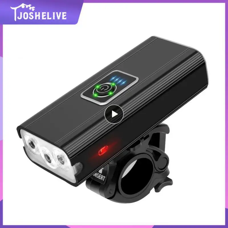 

Лампа для езды на велосипеде маленького размера, большая емкость, 6 фоторежимов, регулировка 360, для езды на велосипеде, 6 режимов освещения