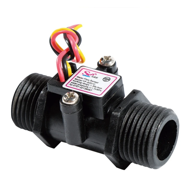 

Sensor Flow Hall 1-25l/min Water Flow Flow Sensor 1.75mpa Meter Than Switch Counter Flowmeter Water Less