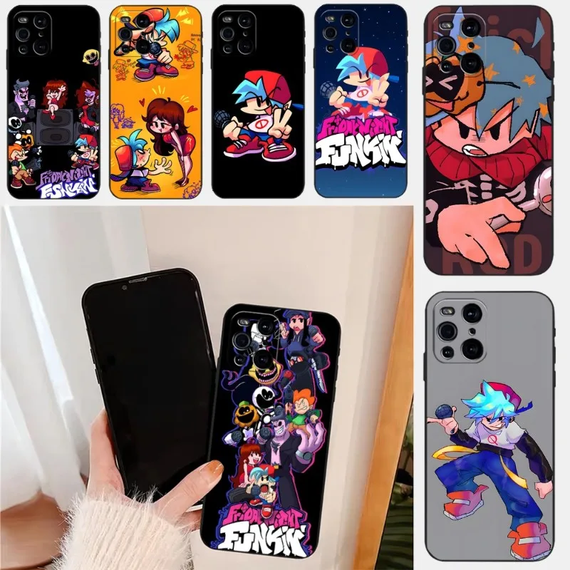 Черная Обложка для OPPO Find X3Neo X3Pro X5Pro RENO6 7 ProPlus A16 A54 A57 K9 A74 A93 A94