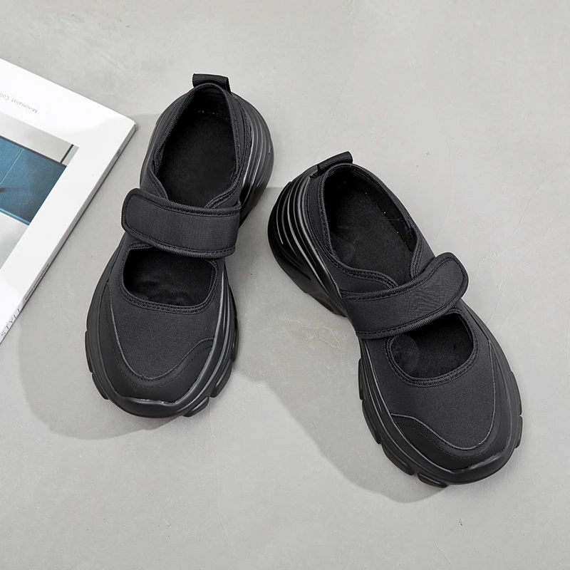 Women's Mary Jane Shoes 2023 New Platform Retro Leaky Toe Ladies Sandals British Style Women's Loafers