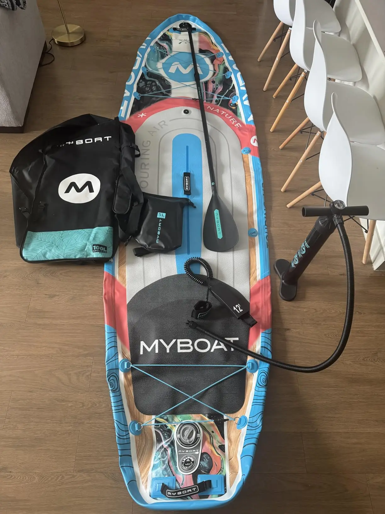 Фото OEM оптовая продажа My Boat 11 футов 6 дюймов * 34 дюйма * 6 дюймов надувная доска для серфинга стоячая семейная доска Gonfiabile доска для серфинга Sup доска для серфинга №2