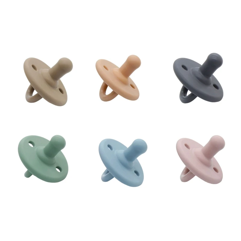 

Silicone Pacifier for Newborn Infant Teether Pacifiers Teething Pain Soothing Toy Safety Food Grade Teething Chewing Toy
