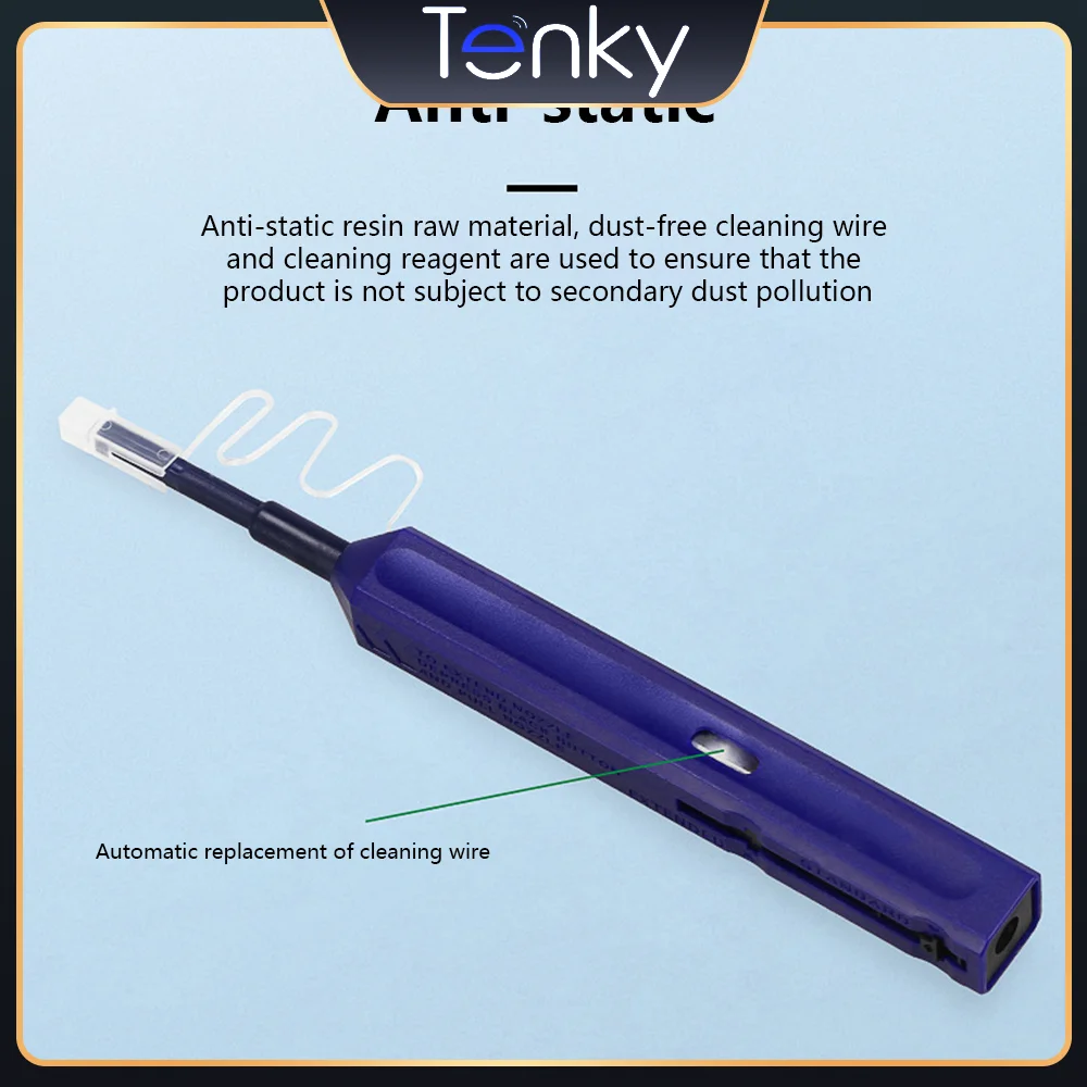 

Lc Cleaning Pen Box Cleaner Tool Universal Durable Optical Fiber Cleaning Pen Practical Portable Fiber Cleaner New Optical Fiber
