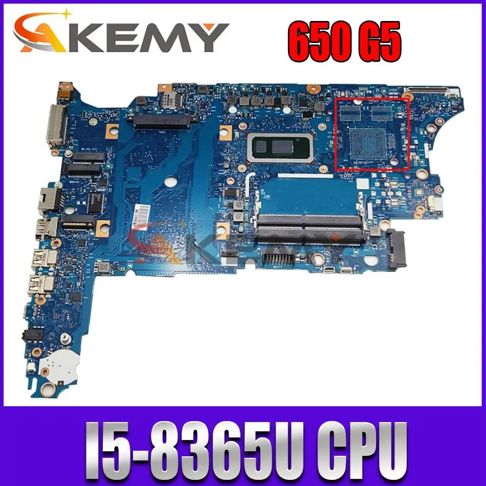 

For HP Probook 650 G5 HSN-I27C Laptop Motherboard 6050A3028501-MB-A01 With I5-8365U SRF9Z CPU Mainboard Fully Tested OK