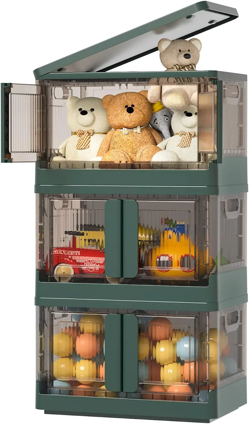 

Organization - Collapsible Food Storage Containers, Plastic Under Sink Organizers and Storage, 8.4 Gal Spice Organizer, Stackabl