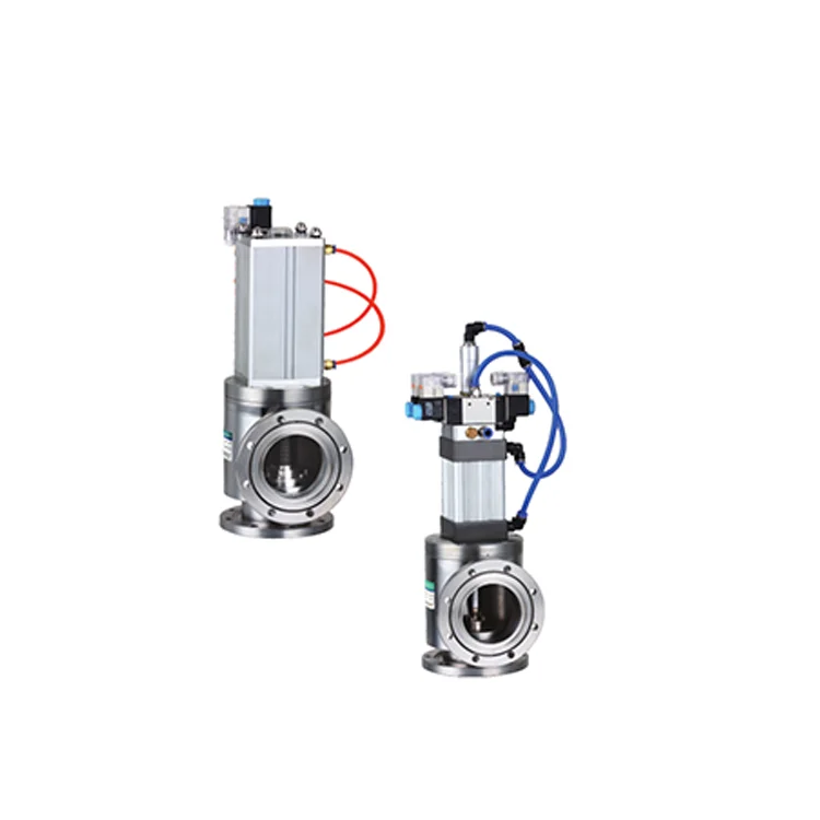 

GDQ vacuum flapper baffler angle valve for vacuum coating and furnace