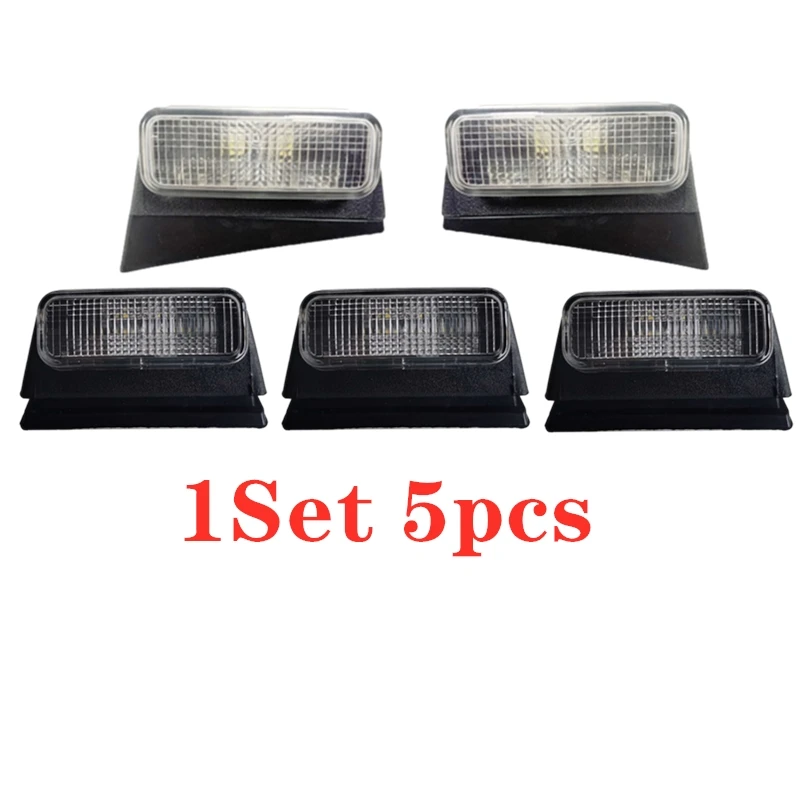 

1 комплект, 24 В светодиодный светильник ры для грузовиков Volvo FH FM, верхняя сигнальная фара для грузовиков и кабин, боковой габаритный фонарь для volvo OEM 82349221 82348508 82349220