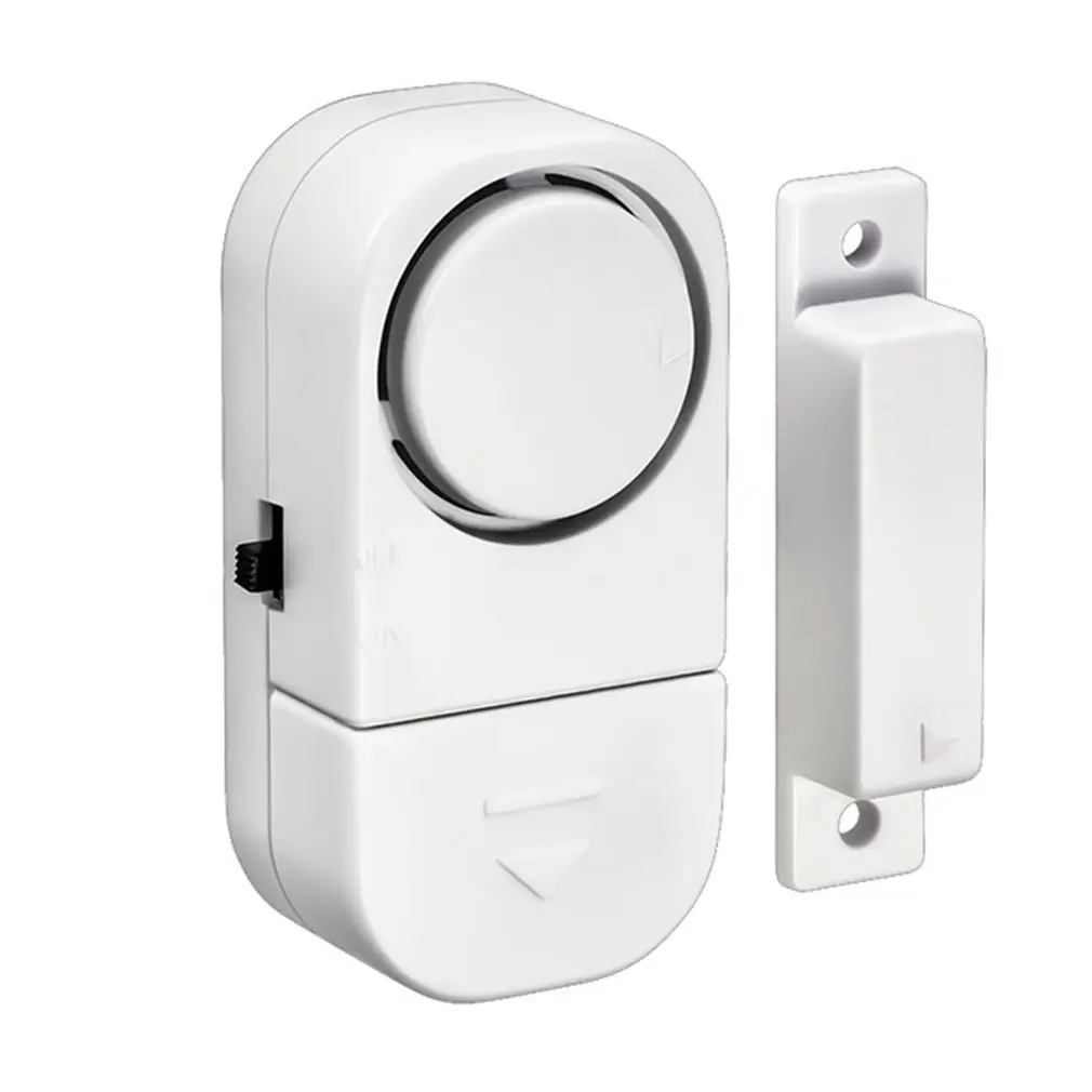 

Lightweight And Independent Wireless Home Door Window Entry Burglar Alarm Standalone Magnetic Sensors Security System