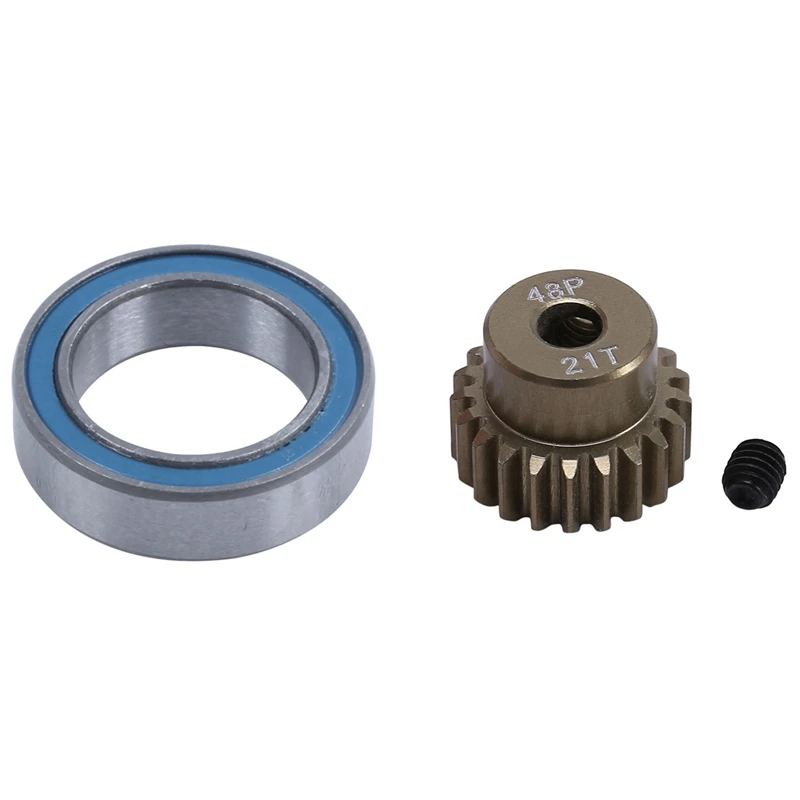 

Шарикоподшипники Racing AXA1230, 6 шт., с шестерней двигателя 48DP 3,175 мм 21 т, для 1: 10-го осевого SCX10 Rock Crawler Car