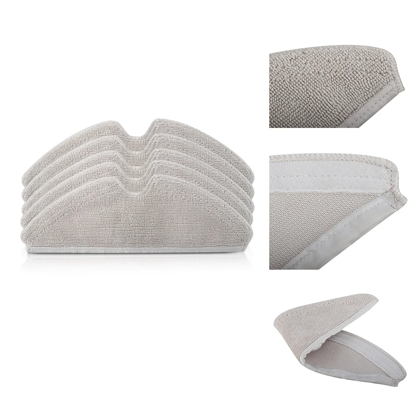 

Накладки из микрофибры для уборки пылесоса Uoni V980plus, моющиеся тряпки для швабры, тряпки для уборки, запасные части