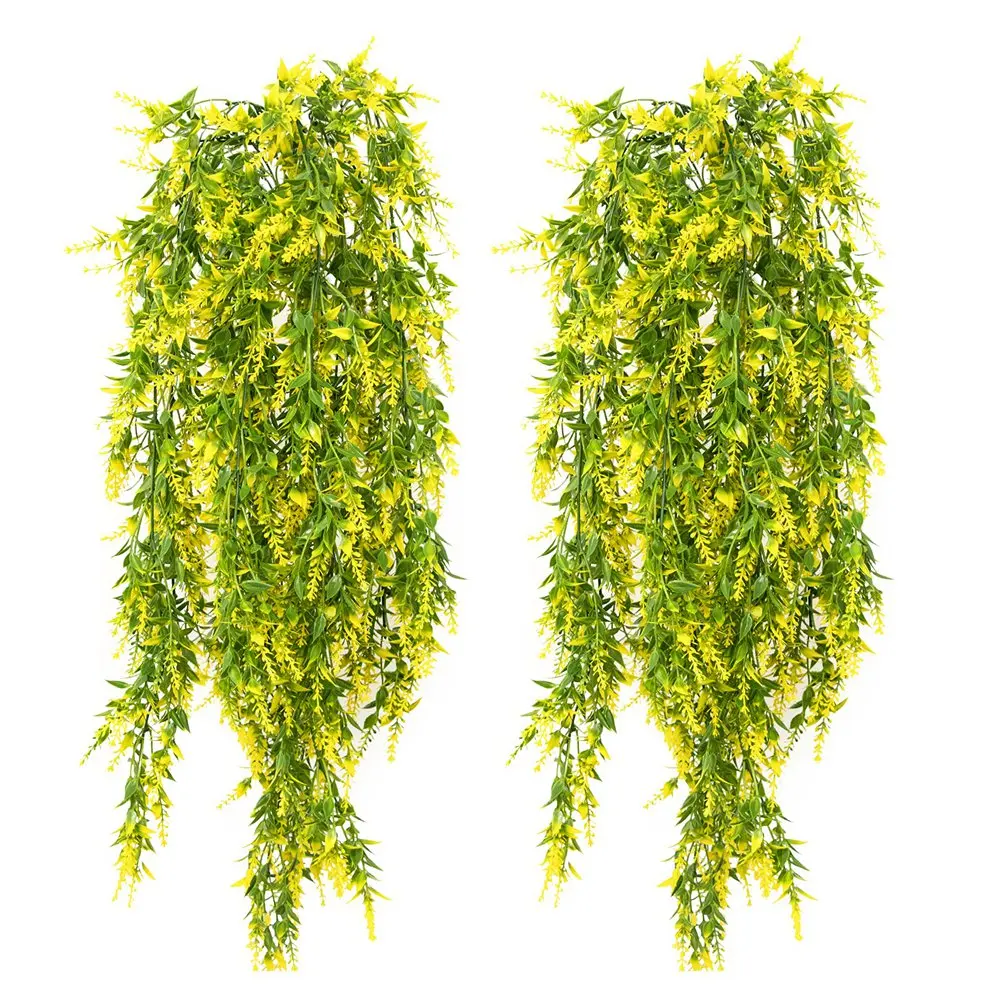 

Искусственные Подвесные Растения, искусственное подвесное растение 32 дюйма, искусственное дерево дракона, искусственные листья плюща, лоз...