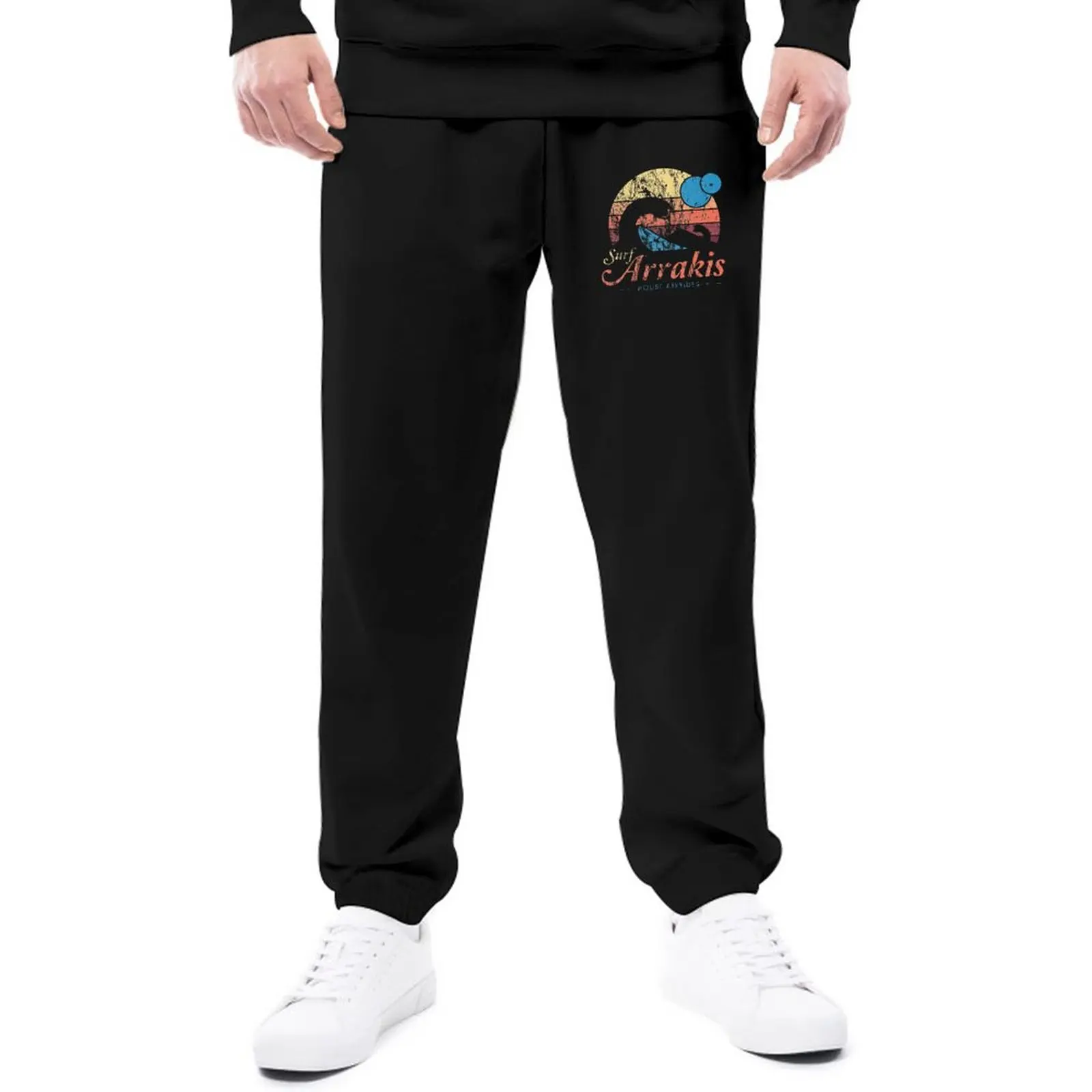 

Зимние спортивные брюки с принтом, большие размеры