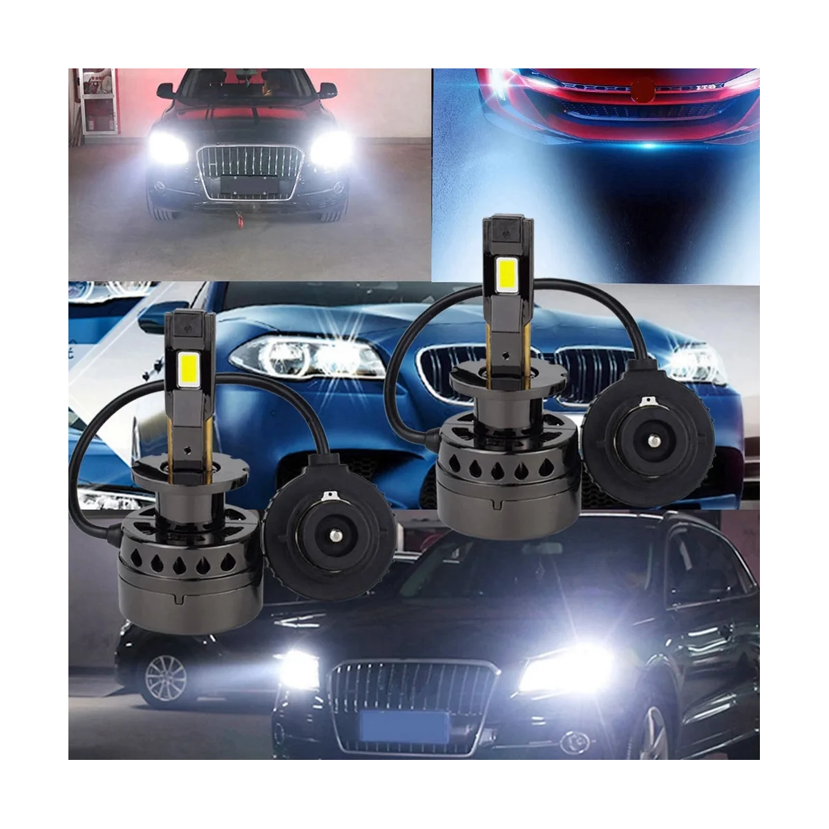 D4 светодиодный передние фары автомобильные фонари ксеноновые