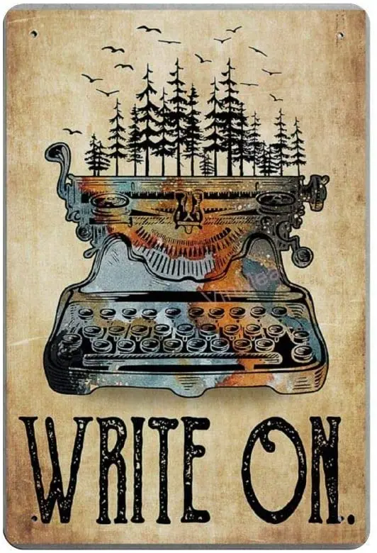 

Write On Novelty Parking Retro Metal Tin Sign Plaque Poster Wall Decor Art Shabby Chic Gift