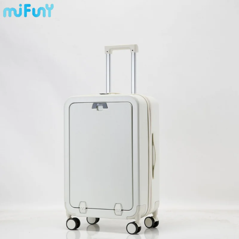 Mifuny Front-opening Rolling Luggage Women's Hand Luggage High Appearance Level Travel Luggage Men's Business Suitcase 2023 New