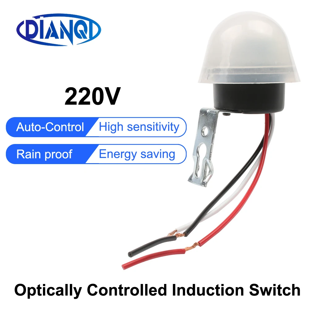 Новое поступление, дистанционное управление электрисветильник, влагозащищенный автоматический светильник, уличный свет, автоматический переключатель