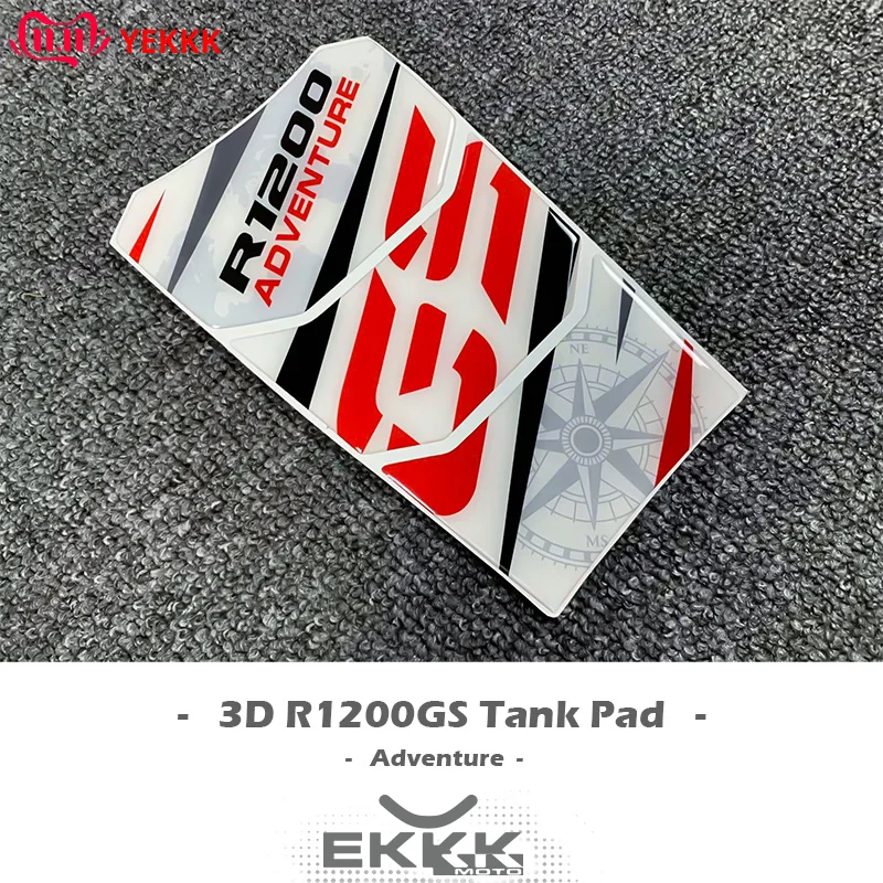 

For BMW R 1200 GS Adventure Tank Pad New R1200GS Motorcycle Sticker Decal Fuel Tank Protection 3D