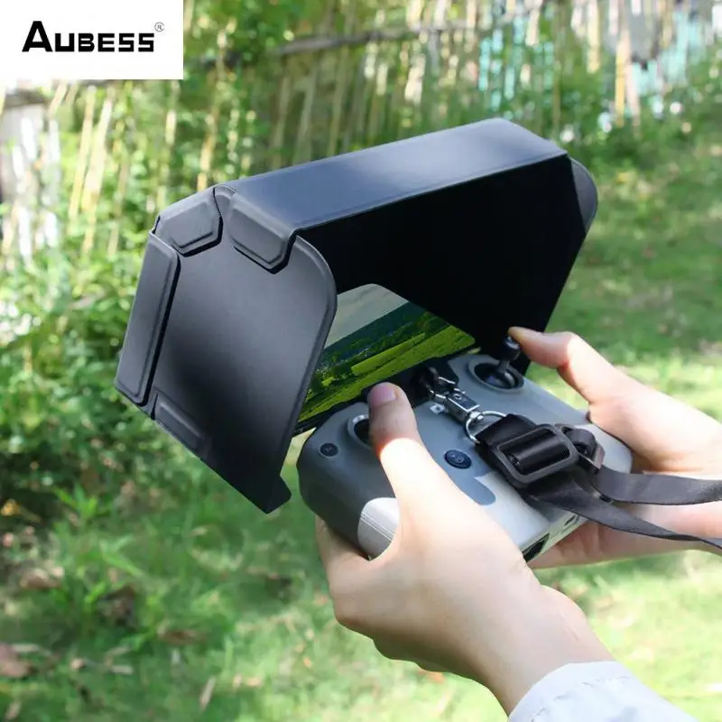 

Sunnylife Mobile Phone Blocking Hood Magnetic Foldable Sunshade For DJI Mavic 3/Air 2S/Air 2/Mini 2 Quality Leather Hood Cover