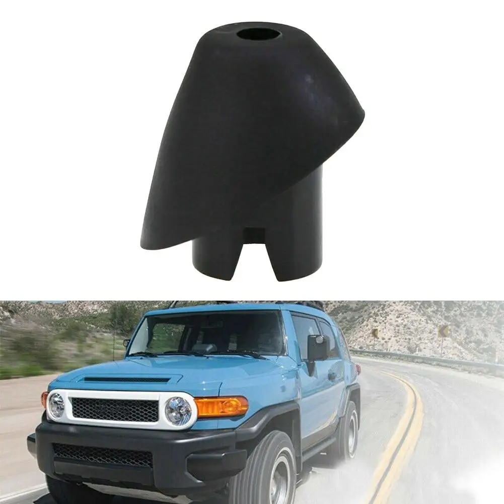 

Car Roof Antenna Aerial Base Bezel Ornament Replace Cover Trim For Toyota FJ Cruiser 2007-2014 Black Plastic Antenna Base